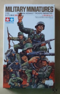 German Assault Troops (Infantry), Military Miniatures 1/35, Tamiya 35030, model plastikowy