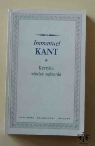 Immanuel Kant, Krytyka władzy sądzenia