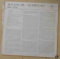 Bolesław Szabelski - IV Symfonia, "Wiersze" na fortepian i orkiestrę, MUZA SX 1828, płyta winylowa,2.jpg