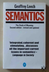 Geoffrey Leech, Semantics