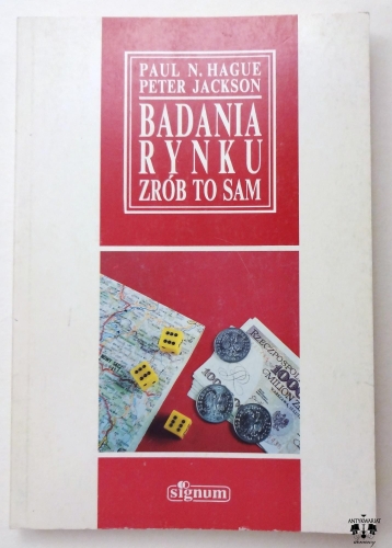 P. N. Hague, P. Jackson, Badania rynku – zrób to sam.jpg