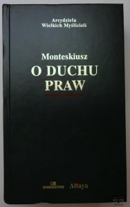 Monteskiusz, O duchu praw