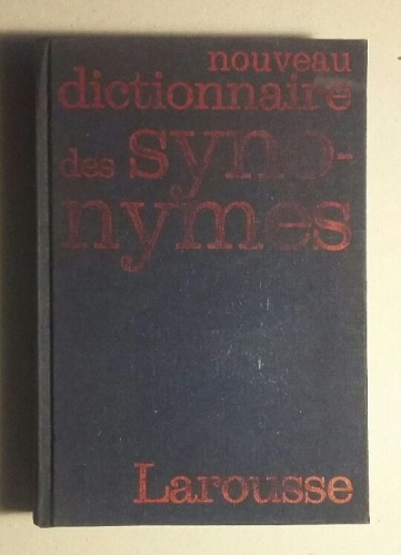 Nouveau dictionnaire des synonymes, Larousse.jpg