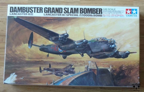Dambuster (Lancaster BIII)/Grand Slam Bomber (Lancaster BI Special 22000lb.Bomb.), 1/48 Scale, Tamiya 61021, model plastikowy.jpg