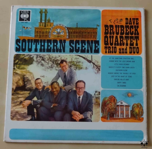 Southern Scene, Dave Brubeck Quartet Trio and Duo, płyta winylowa, CBS CL 1439 - BPG 62069.jpg